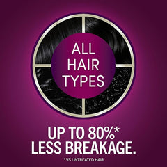 Schwarzkopf Keratin Permanent Hair Dye Cream, 1.0 Black Onyx, Professional Quality Color for Up to 100% Gray Coverage, Bond Enforcing System