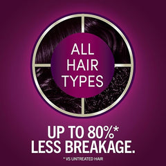 Schwarzkopf Keratin Permanent Hair Dye Cream, 1.9 Rich Caviar, Professional Quality Color for Up to 100% Gray Coverage, Bond Enforcing System