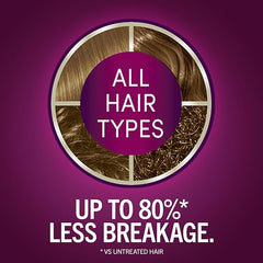Schwarzkopf Keratin Permanent Hair Dye Cream, 7.5 Caramel Blonde, Professional Quality Color for Up to 100% Gray Coverage, Bond Enforcing System