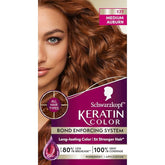 Schwarzkopf Keratin Permanent Hair Dye Cream, 7.7 Medium Auburn, Professional Quality Color for Up to 100% Gray Coverage, Bond Enforcing System