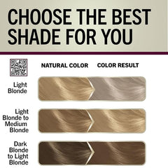 Schwarzkopf Keratin Blonde Hair Dye, 11.01 High Lift Natural Cool Blonde, Professional Quality Permanent Hair Color, Bond Enforcing System, Pre-Color Serum & Conditioner Included