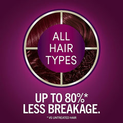 Schwarzkopf Keratin Color Permanent Hair Color, 5.88 Deep Red, 1 Application - Professionally Inspired Permanent Hair Dye, for up to 80% Less Breakage vs Untreated Hair and up to 100% Gray Coverage