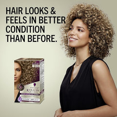 Schwarzkopf Keratin Blonde Hair Dye, 11.1 High Lift Almond Blonde, Professional Quality Permanent Hair Color, Bond Enforcing System, Pre-Color Serum & Purple Conditioner Included