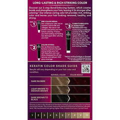 Schwarzkopf Keratin Color Permanent Hair Color, 1.8 Ruby Noir, 1 Application - Professionally Inspired Permanent Hair Dye, for up to 80% Less Breakage vs Untreated Hair and up to 100% Gray Coverage