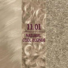 Schwarzkopf Keratin Blonde Hair Dye, 11.01 High Lift Natural Cool Blonde, Professional Quality Permanent Hair Color, Bond Enforcing System, Pre-Color Serum & Conditioner Included